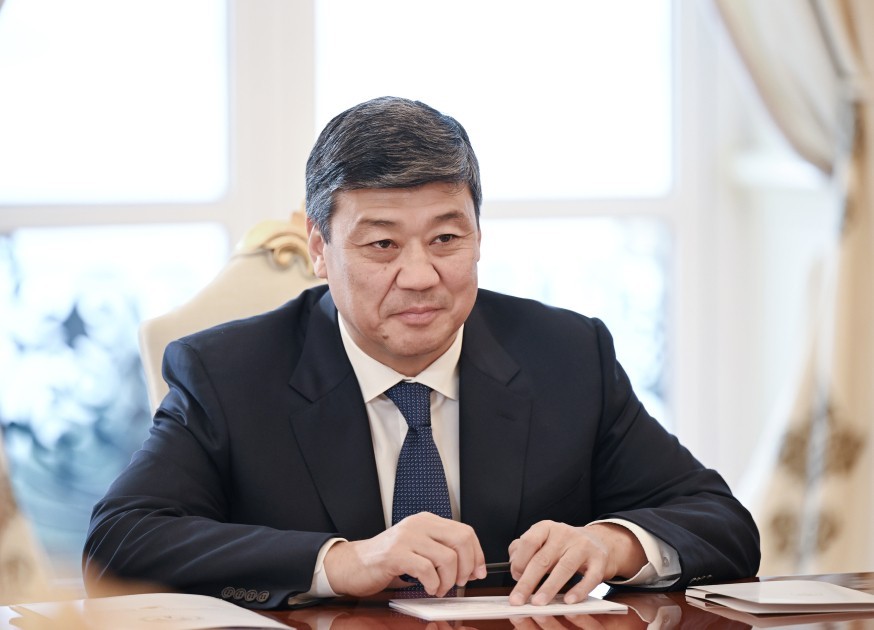 Prezident Qırğızıstan nümayəndə heyətini qəbul etdi -FOTOLAR